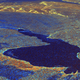 The Long Valley Caldera in eastern California, the result of a super-eruption 760,000 years ago. (Image: NASA/JPL)